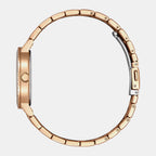 Women Quartz Mother Of Pearl Dial Analog Steel Watch EL3108-53D