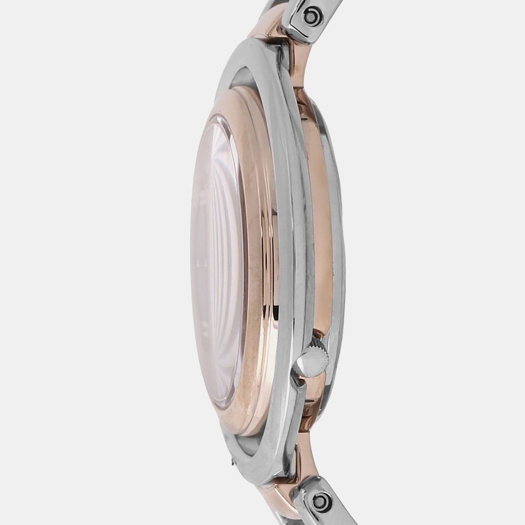 Eco-Drive Women Quartz Mother Of Pearl Dial Analog Stainless Steel EM0666-89D