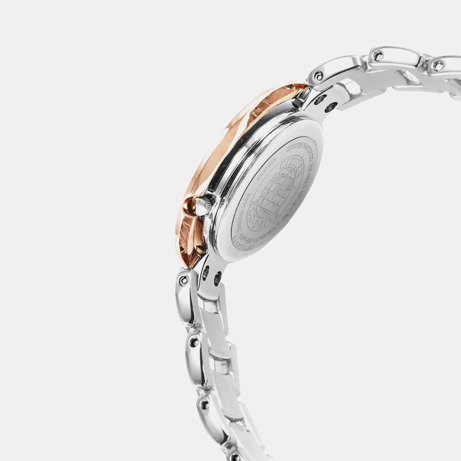 Eco-Drive Women Quartz White Dial Analog Stainless Steel EM0668-83A