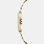Eco-Drive Women Quartz Mother Of Pearl Dial Analog Stainless Steel EM0673-83D