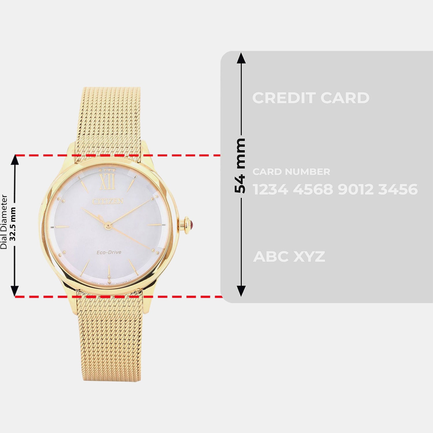 Citizen L Women Quartz White Dial Analog Mesh Watch EM0812-89D
