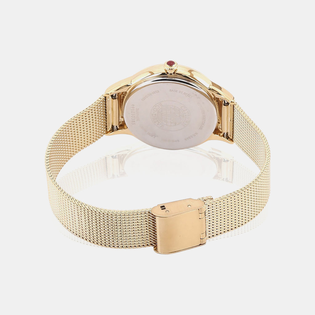 Citizen L Women Quartz White Dial Analog Mesh Watch EM0812-89D
