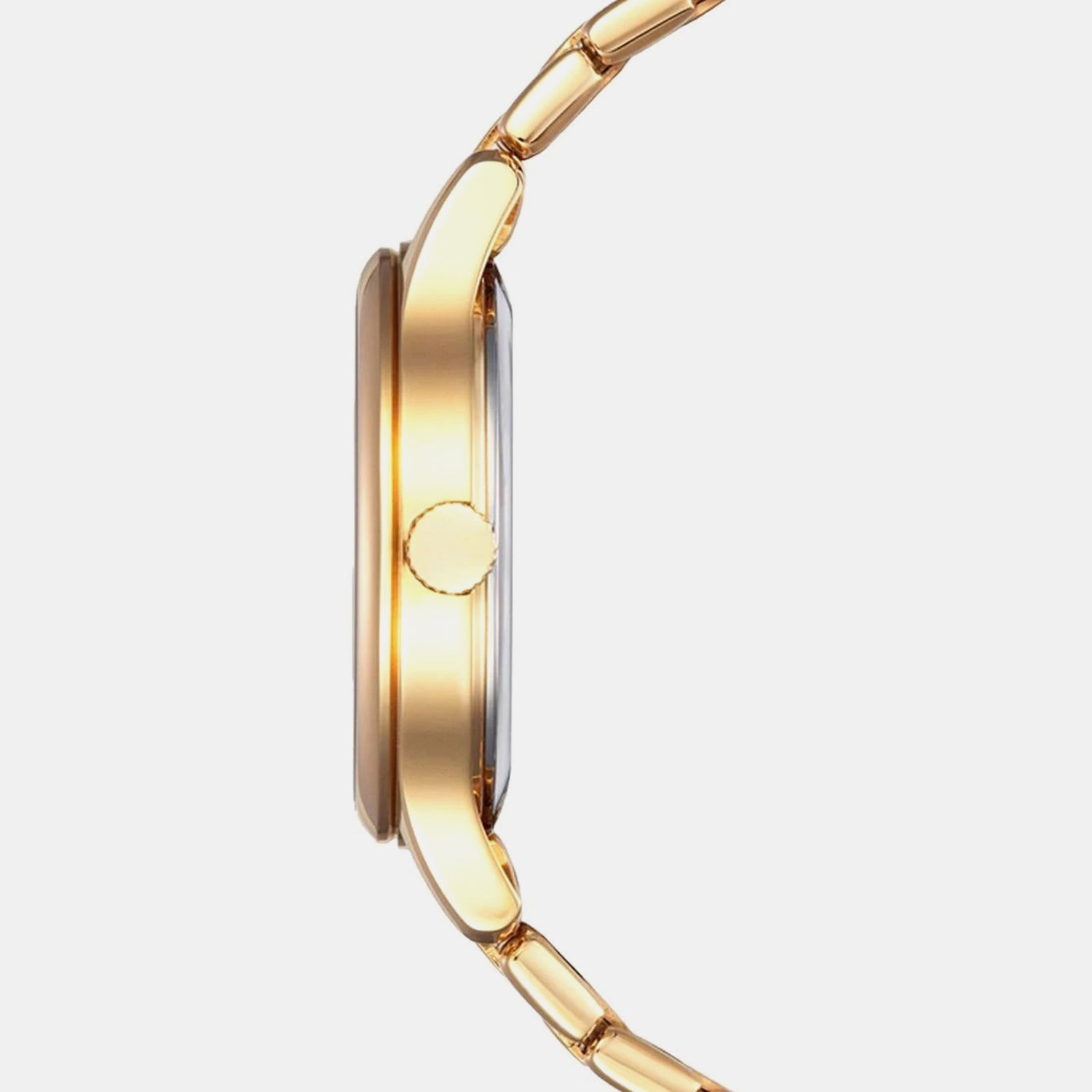 Women Eco-Drive Mother Of Pearl Dial Analog Stainless Steel Watch EM0893-87Y