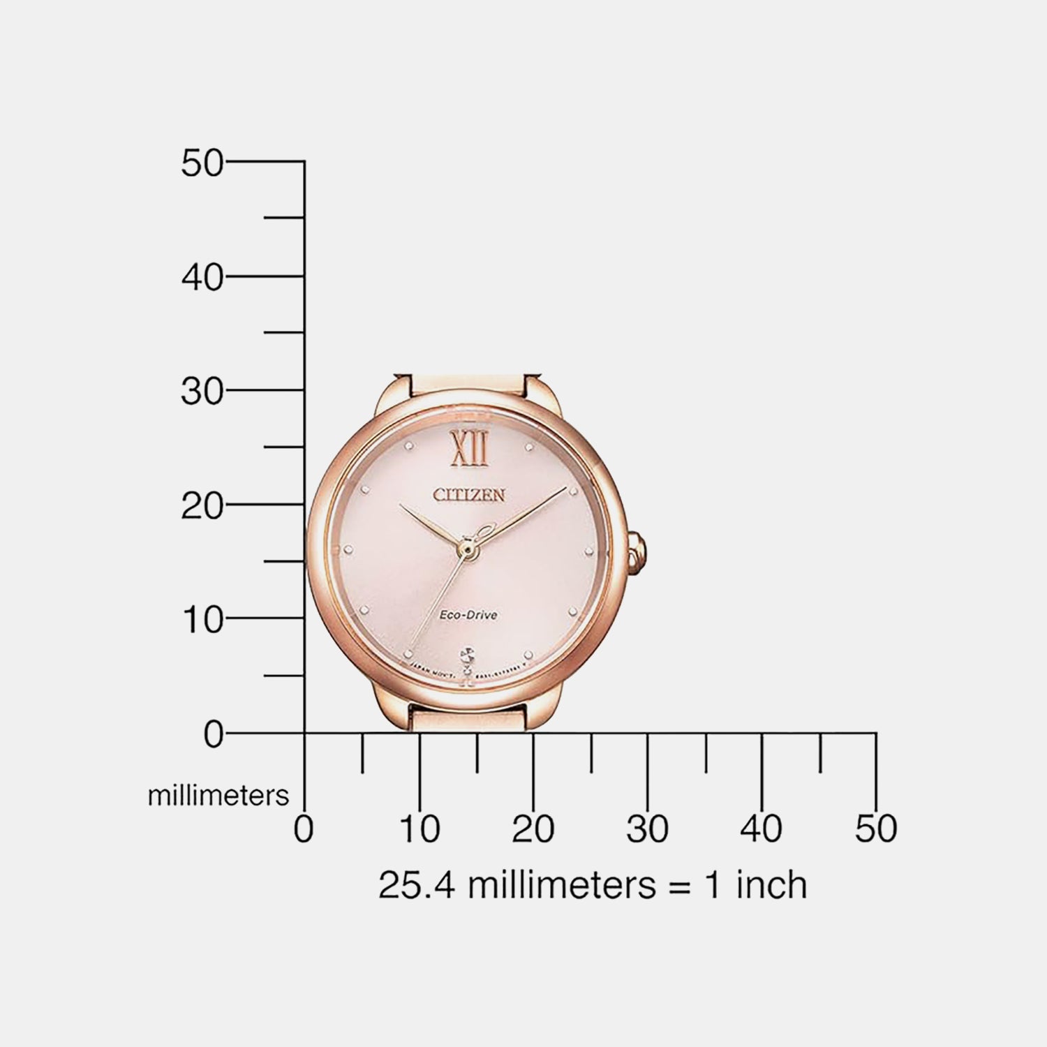 Eco-Drive Women Quartz Champagne Dial Analog Stainless Steel EM0922-81X