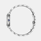 Women Eco-Drive Maroon Dial Analog Stainless Steel Watch EM1090-78X