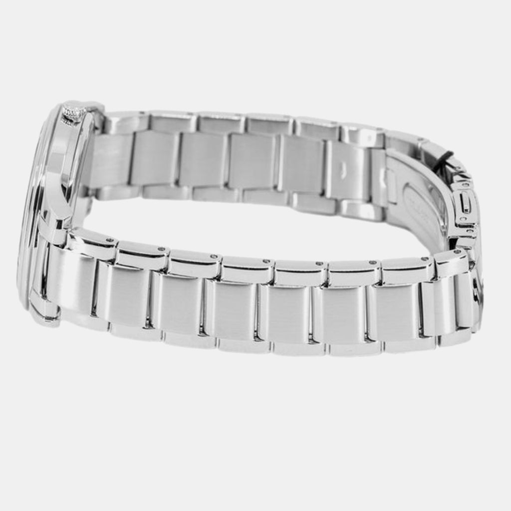 Women Solar Blue Dial Analog Stainless Steel Watch EM1220-58Y