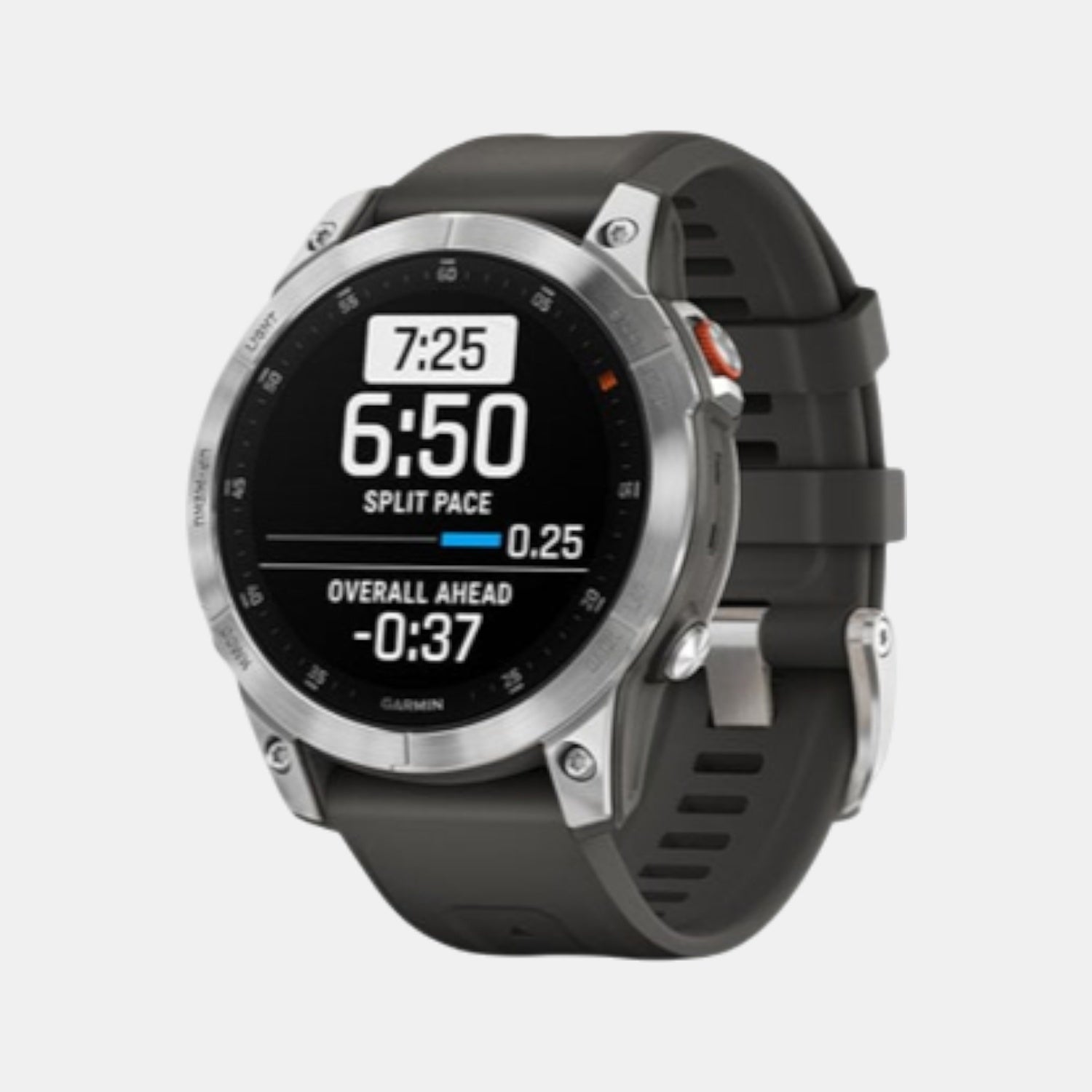 Unisex Processor Black Dial Amoled Silicone Watch EPIX GEN 2 010-02582-07