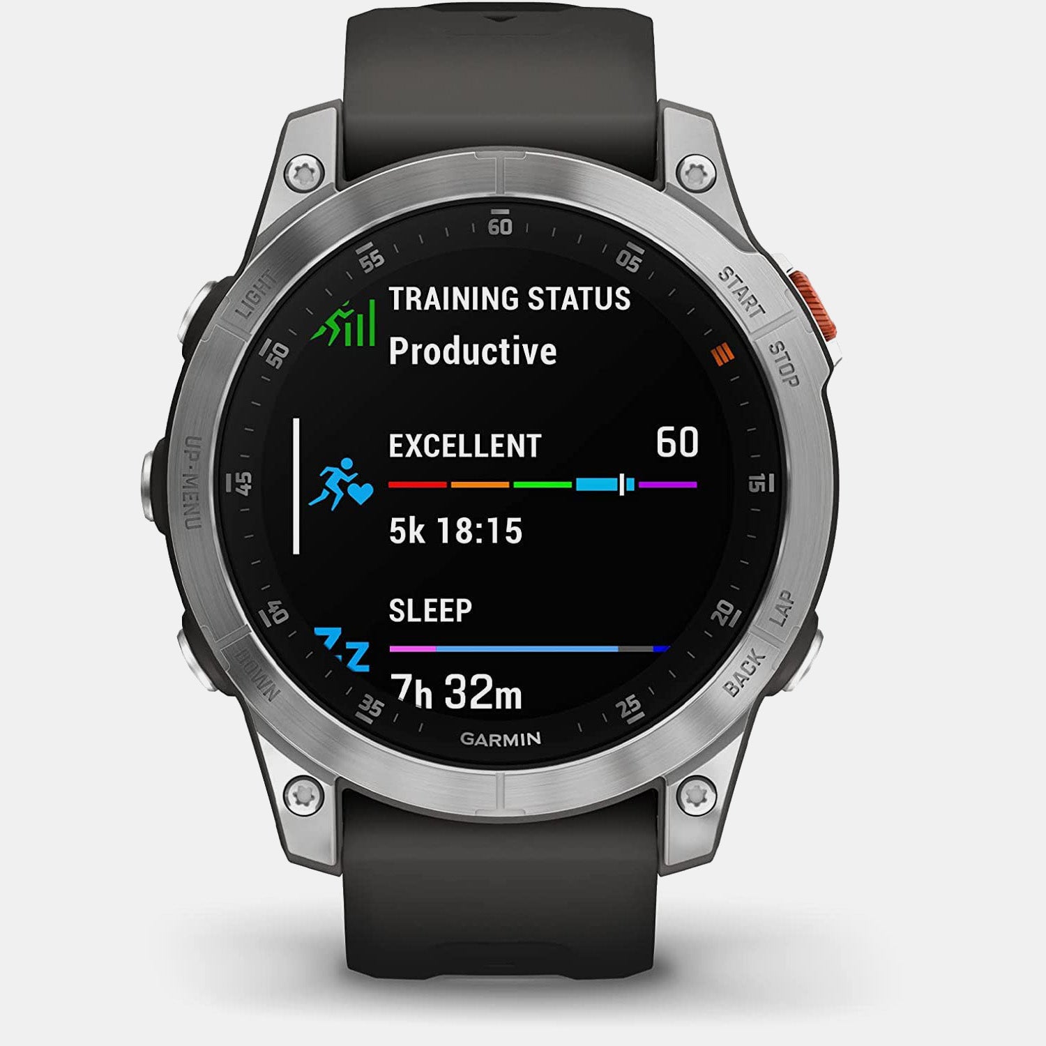 Unisex Processor Black Dial Amoled Silicone Watch EPIX GEN 2 010-02582-07