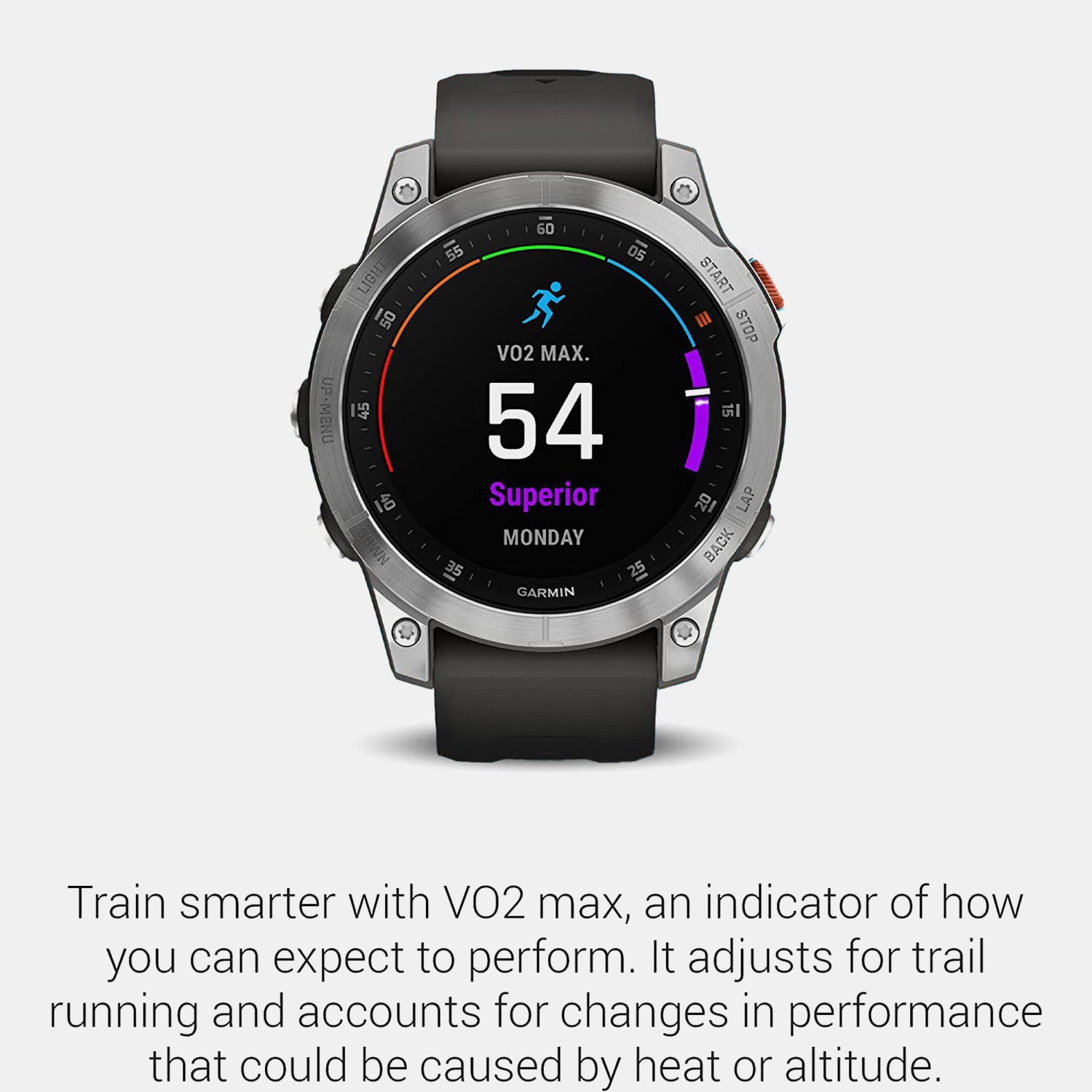 Unisex Processor Black Dial Amoled Silicone Watch EPIX GEN 2 010-02582-07