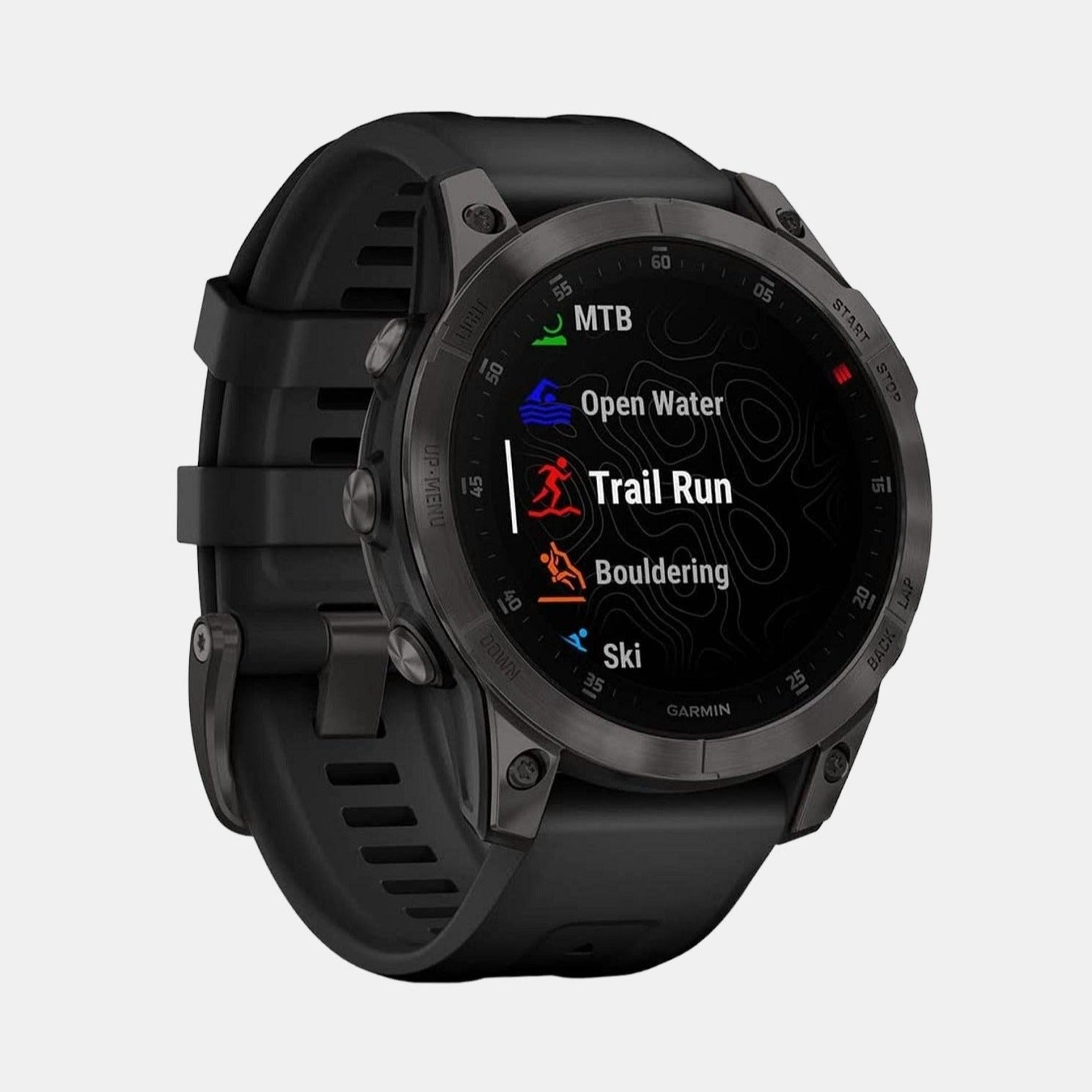 Men Processor Black Dial Amoled Silicone Watch EPIX GEN 2 010-02582-18
