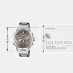 Edifice Men Quartz Brown Dial Chronograph Stainless Steel Watch ED710