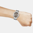 Edifice Men Quartz Brown Dial Chronograph Stainless Steel Watch ED710