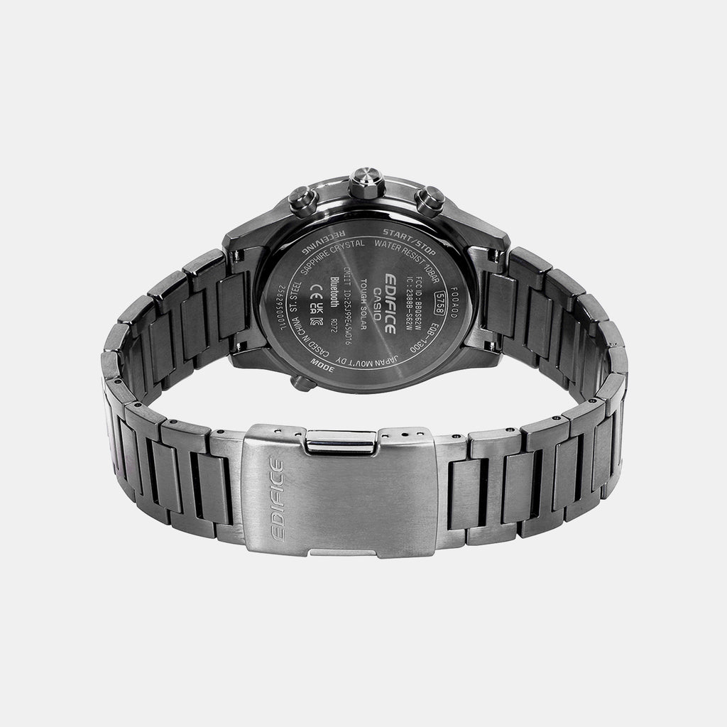 Edifice Men Quartz Green Dial Chronograph Stainless Steel Watch ED711