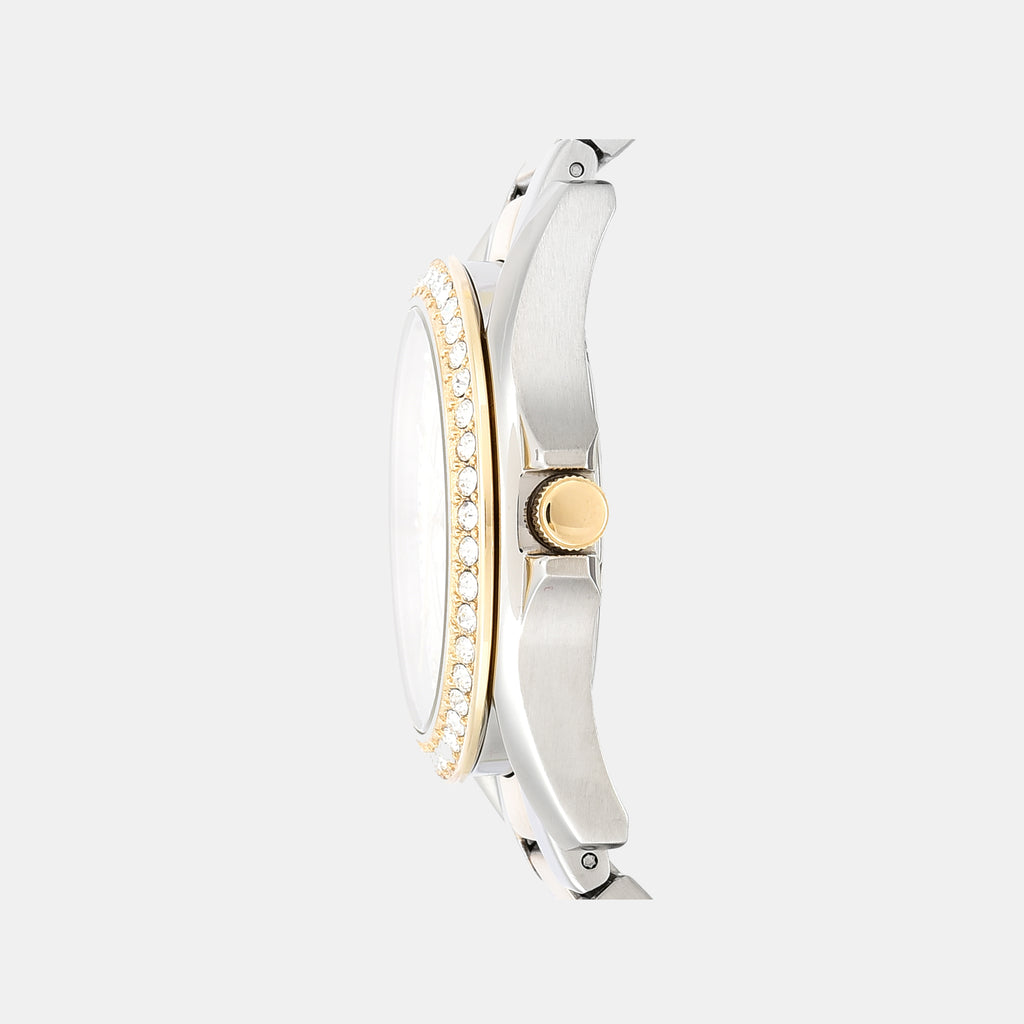 Fossil Women Round Silver watch