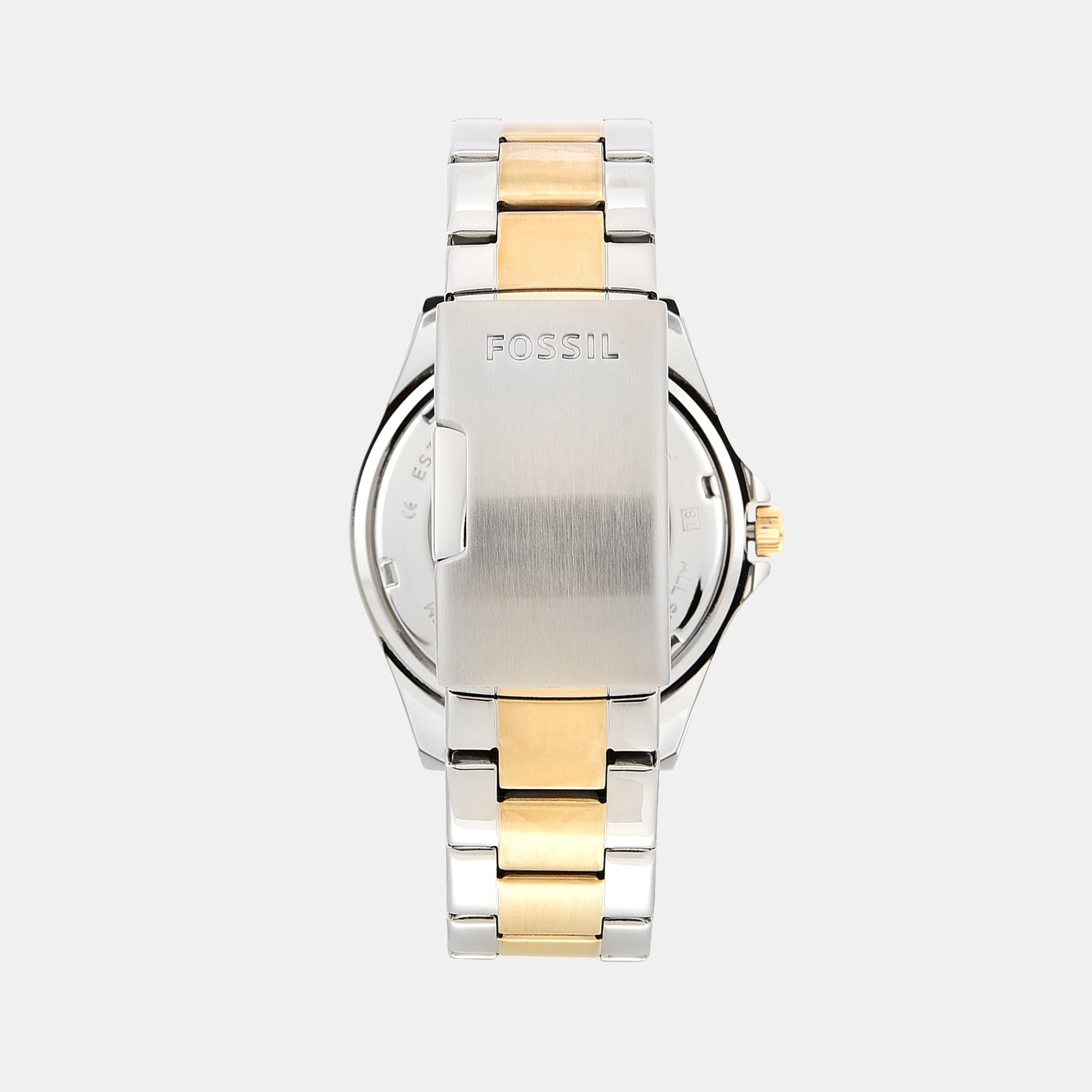 Fossil 38 mm Two Tone Quartz watch