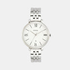 Fossil Round Silver Analog watch
