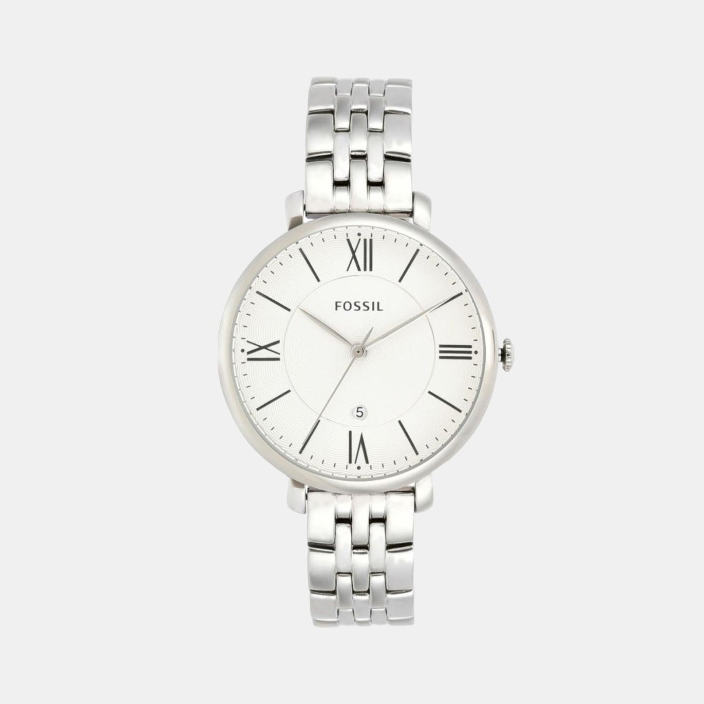 Female Silver Analog Stainless Steel Watch ES3433