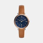 Fossil Round Blue Analog watch