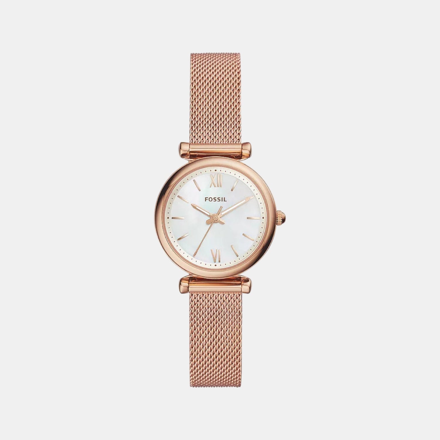 Carlie Women Quartz Mother Of Pearl Dial Analog Stainless Steel Watch ES4433