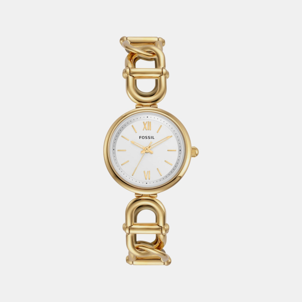 Carlie Women Quartz Silver Dial Analog Stainless Steel Watch ES5272