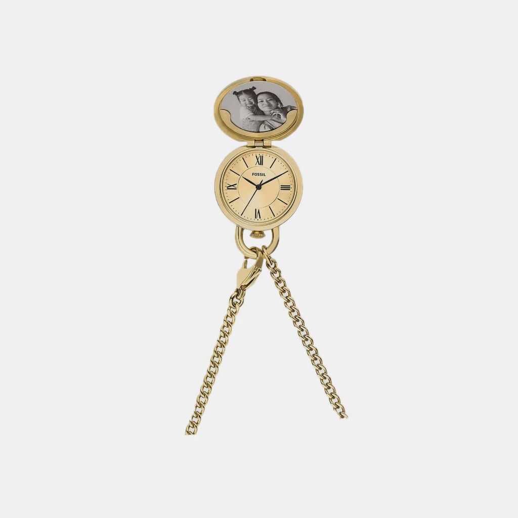 Fossil Round Gold Analog watch