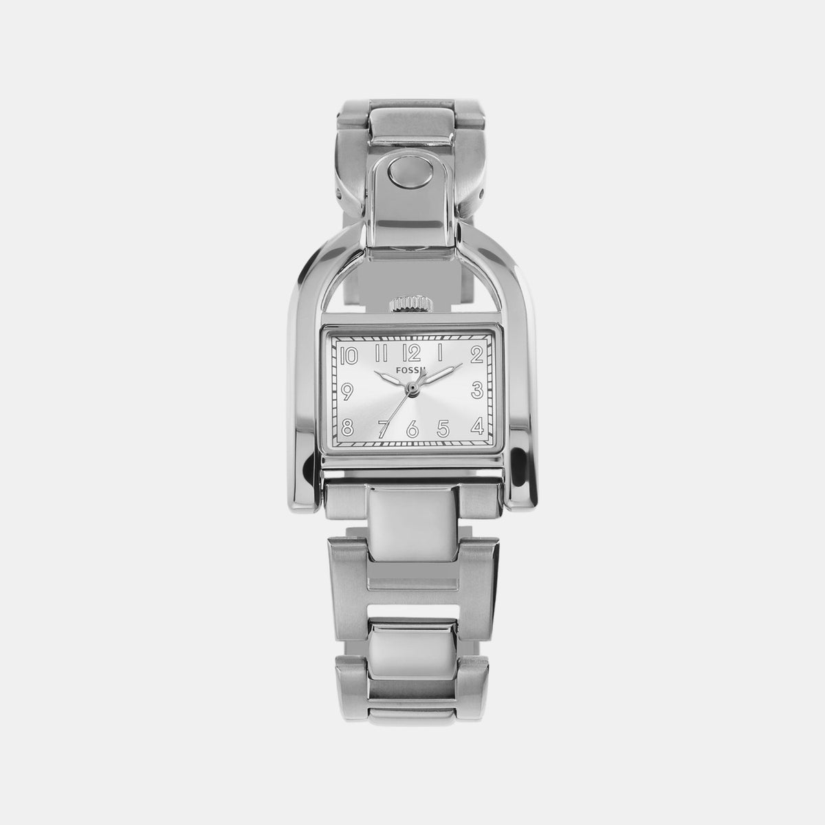 Harwell Women Quartz Silver Dial Analog Stainless Steel Watch ES5326
