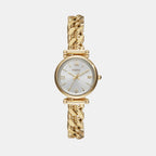 Fossil Round Silver Analog watch