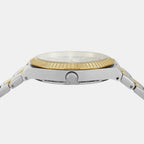 Scarlette Women Quartz Green Dial Analog Stainless Steel Watch ES5334