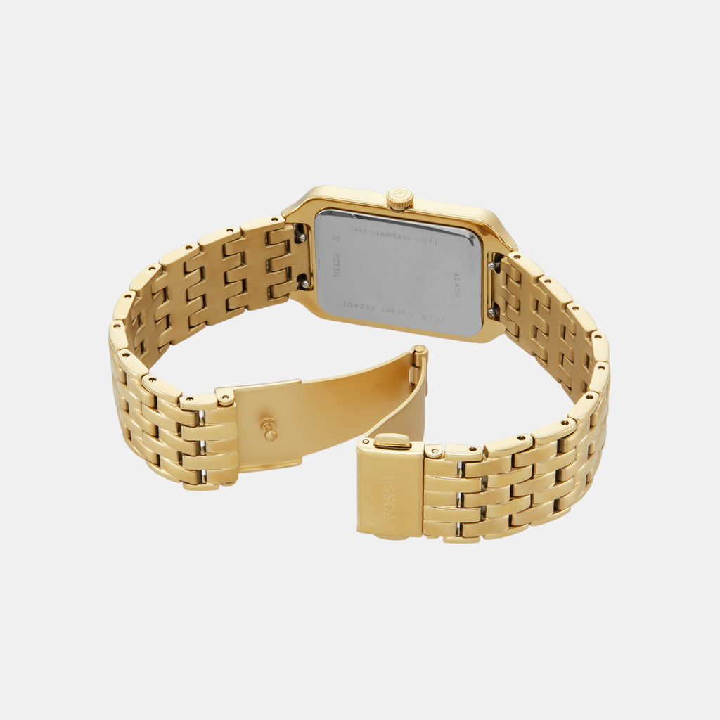 Raquel Women Quartz Green Dial Analog Stainless Steel Watch ES5341