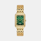 Raquel Women Quartz Green Dial Analog Stainless Steel Watch ES5341