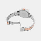 Fossil Blue Dive Women Quartz Grey Dial Analog Stainless Steel Watch ES5348