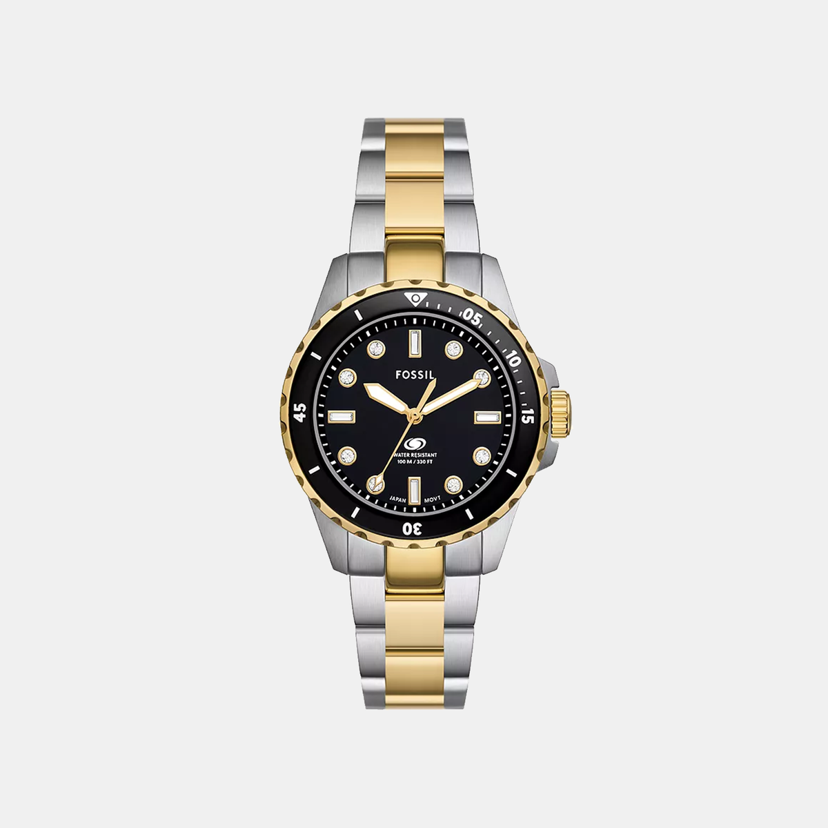 Fossil Round Black Analog watch