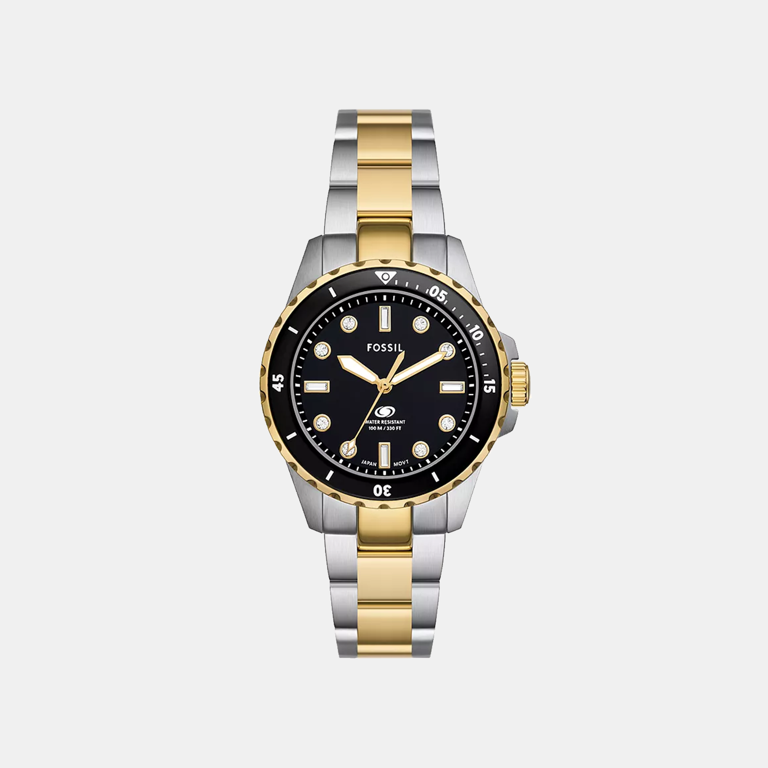 Fossil Round Black Analog watch