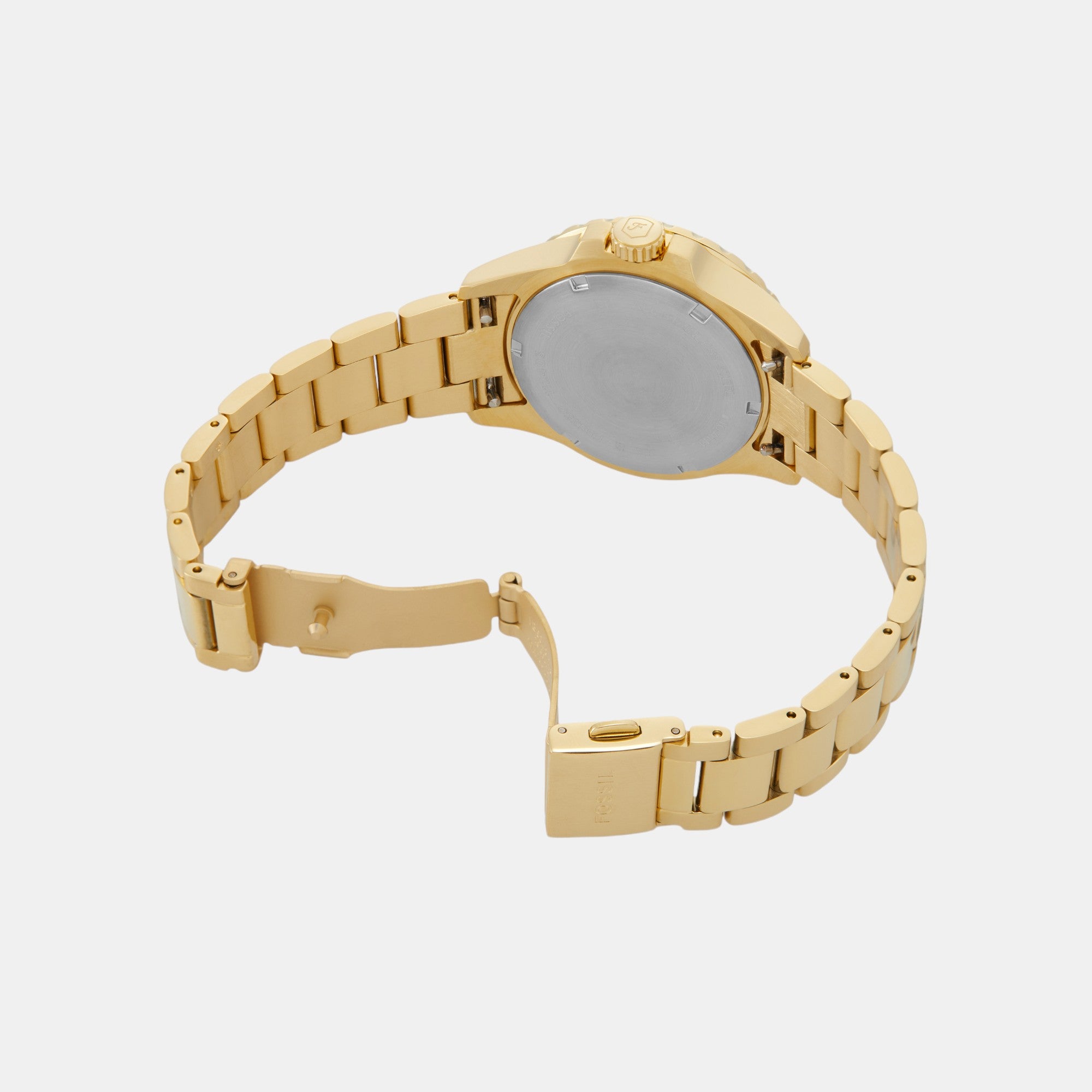 Fossil Blue Dive Women Quartz White Dial Analog Stainless Steel Watch ES5350