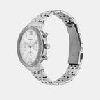 Neutra Women Quartz White Dial Chronograph Stainless Steel Watch ES5357