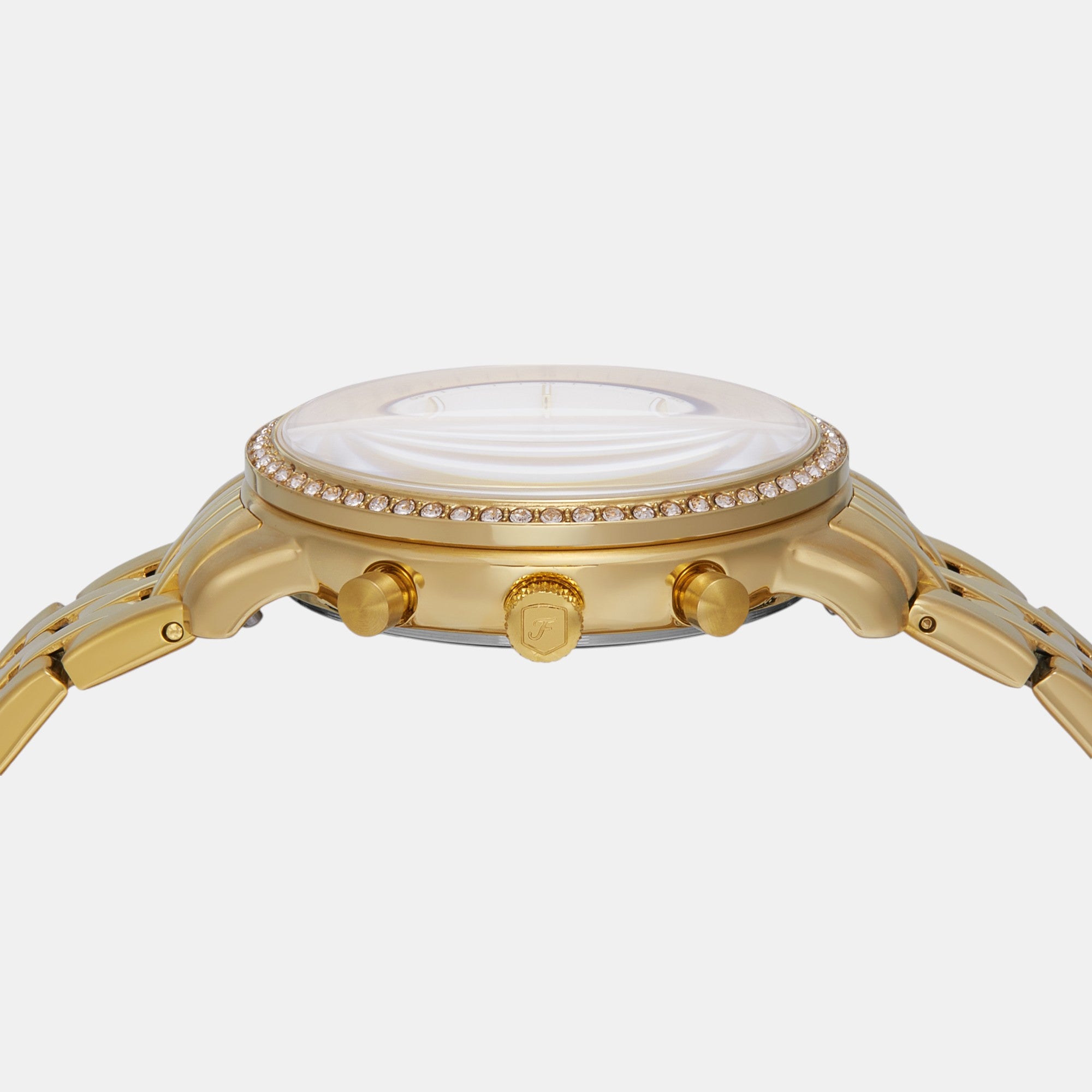 Neutra Women Quartz White Dial Chronograph Stainless Steel Watch ES5358