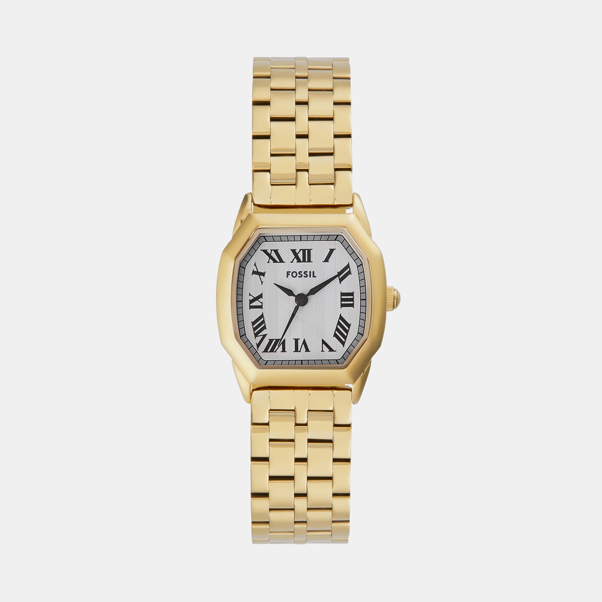 Fossil Octagon Cream Analog watch