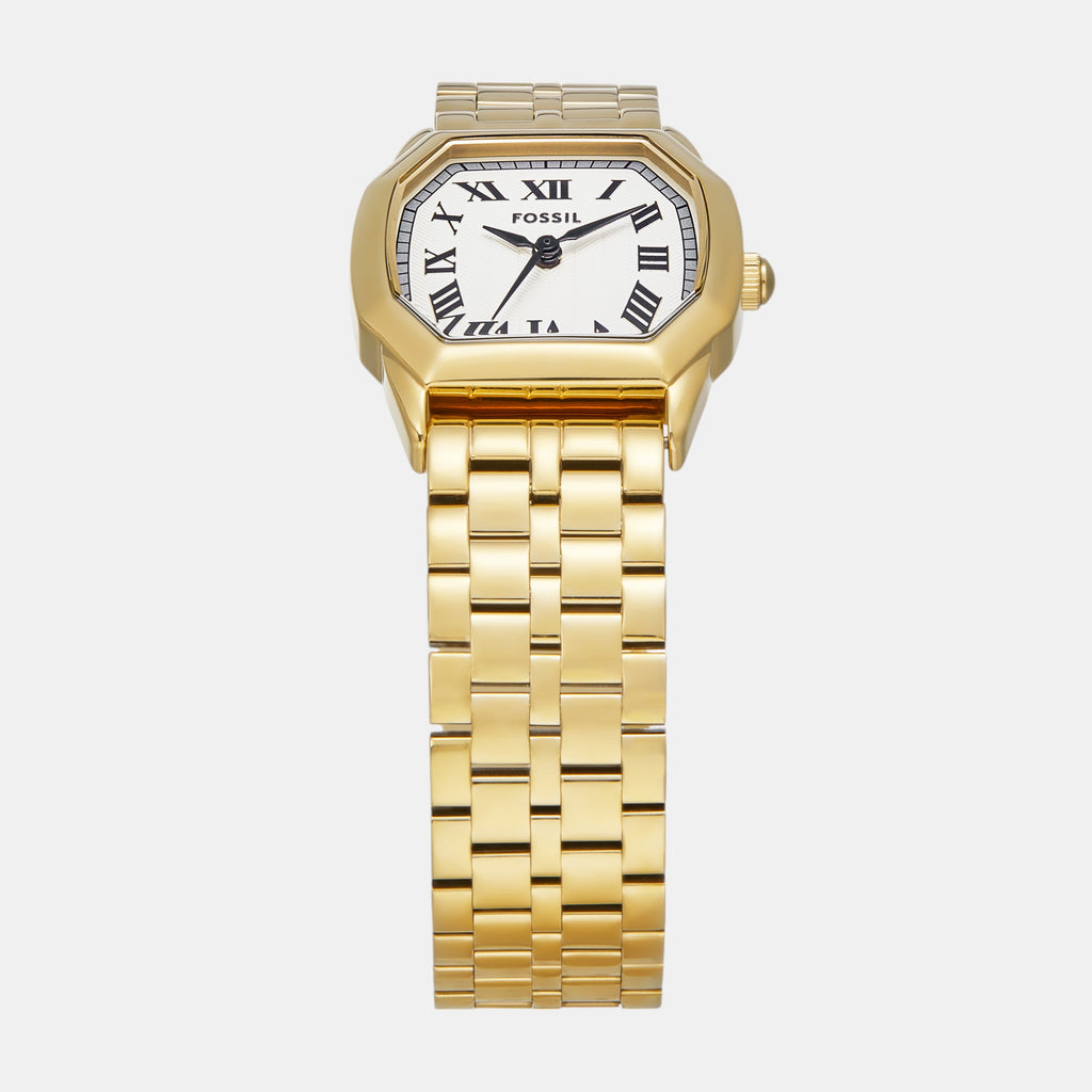 Fossil Women Octagon Cream watch