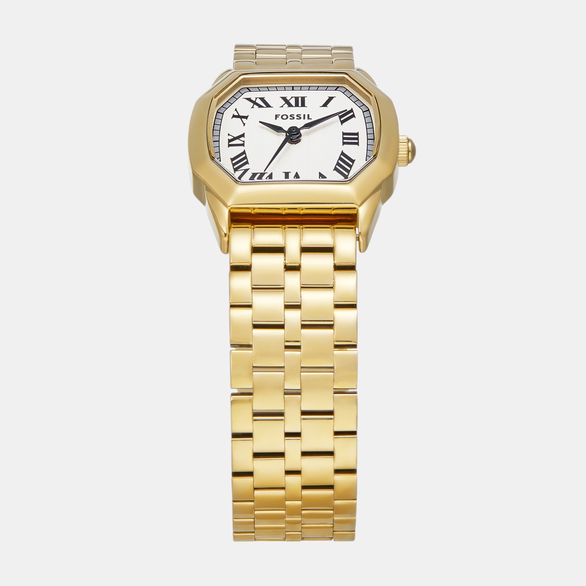 Fossil Women Octagon Cream watch