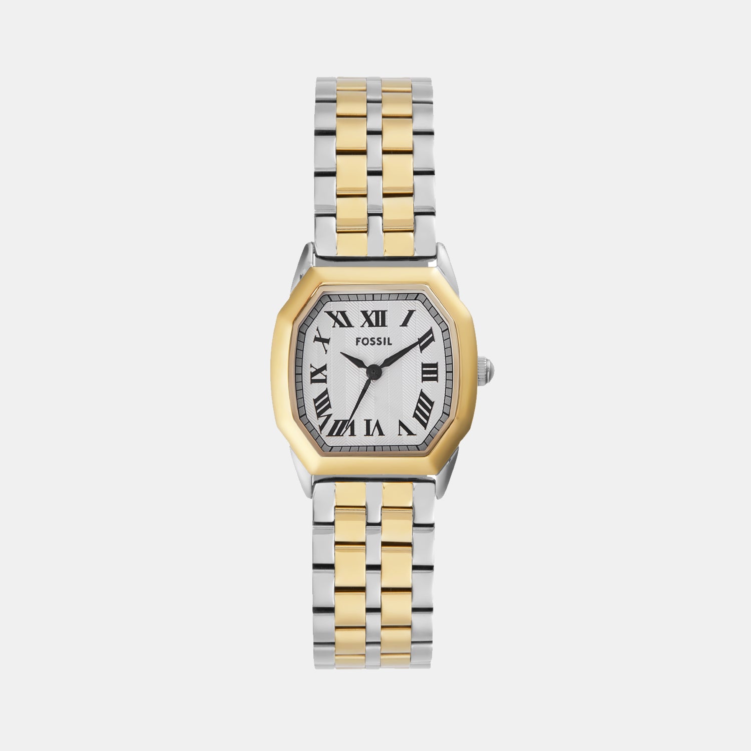 Harlow Women Quartz Cream Dial Analog Stainless Steel Watch ES5362