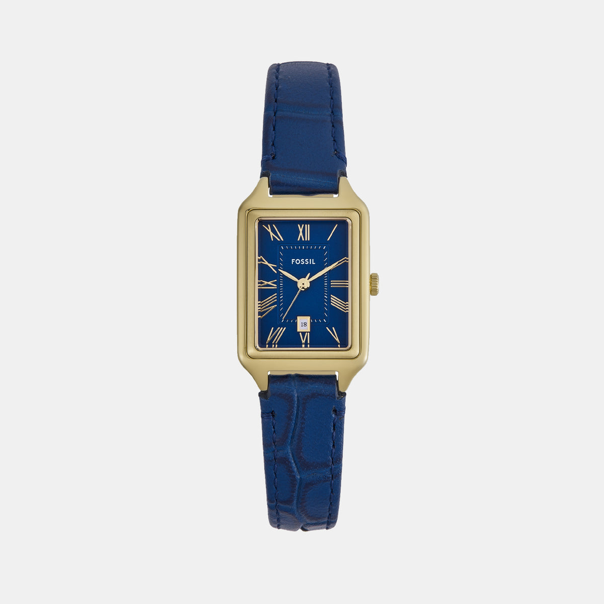 Raquel Women Quartz Blue Dial Analog Leather Watch ES5365