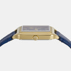 Raquel Women Quartz Blue Dial Analog Leather Watch ES5365