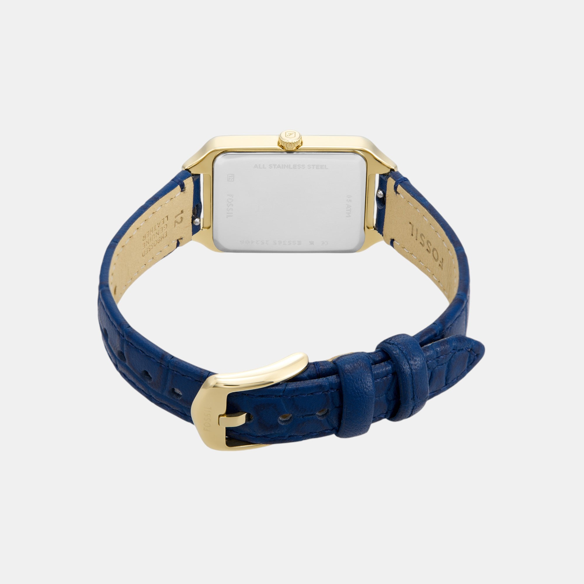 Raquel Women Quartz Blue Dial Analog Leather Watch ES5365