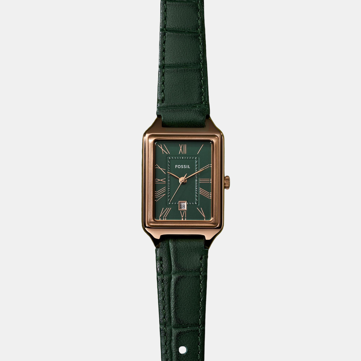 Raquel Women Quartz Green Dial Analog Leather Watch ES5366