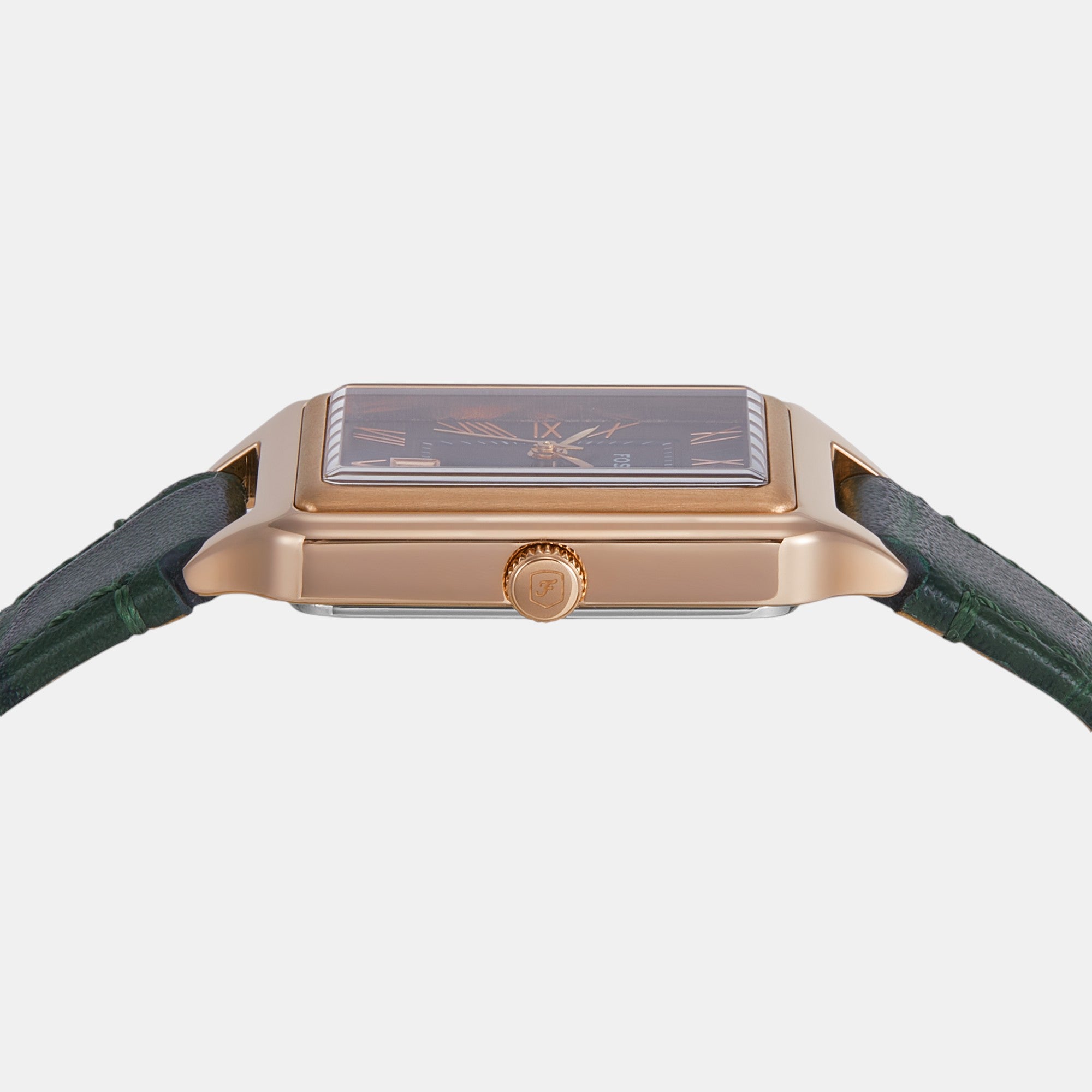 Raquel Women Quartz Green Dial Analog Leather Watch ES5366