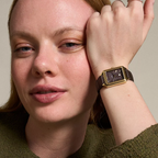 Raquel Women Quartz Brown Dial Analog Leather Watch ES5367