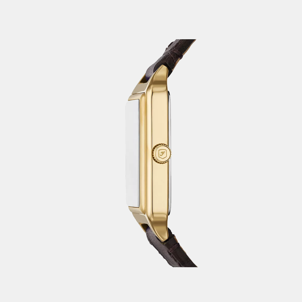 Raquel Women Quartz Brown Dial Analog Leather Watch ES5367