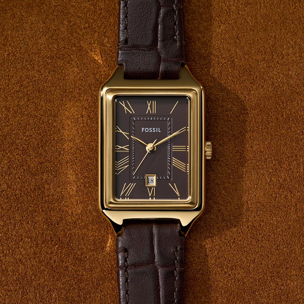 Raquel Women Quartz Brown Dial Analog Leather Watch ES5367