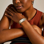 Fossil 23 mm Two Tone Quartz watch