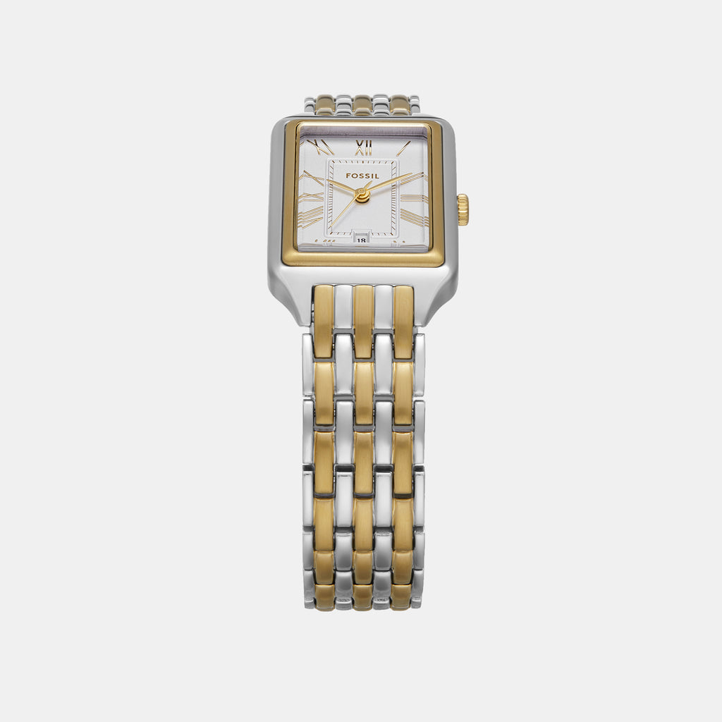 Fossil Women Rectangle Silver watch